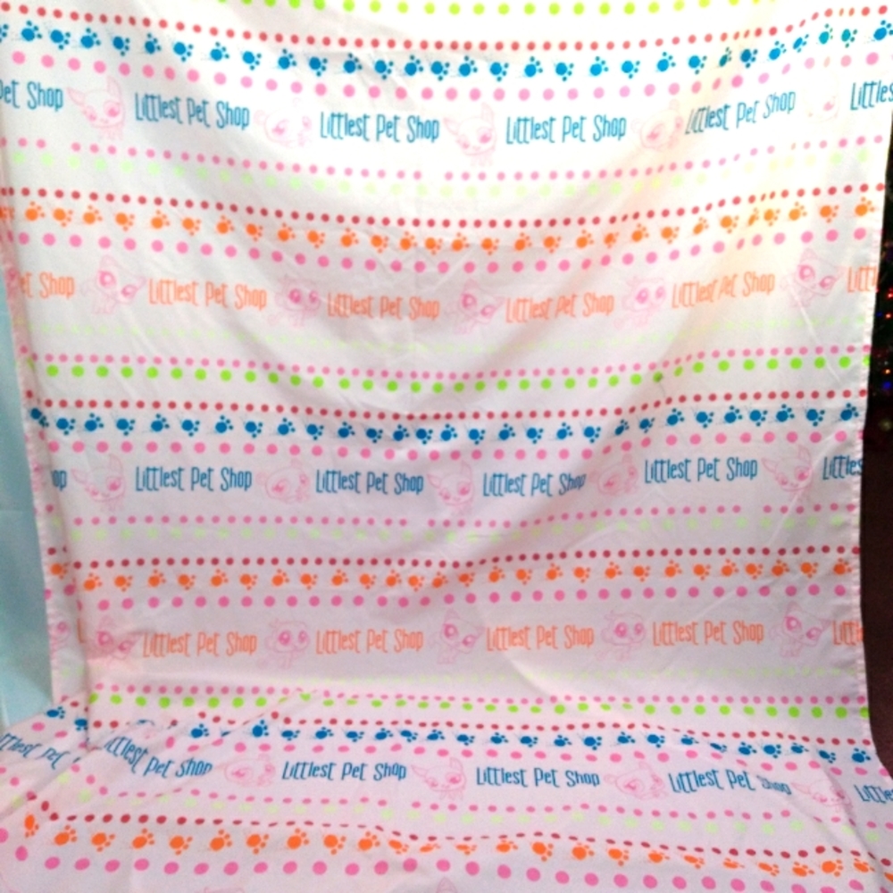 Littlest bed shop twin flat sheet and pillow case